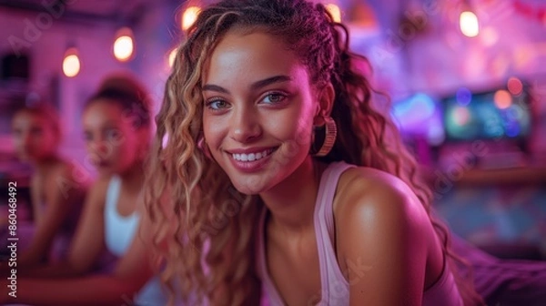 Fototapeta Real-time gaming experiences without lag are powered by ultra-fast, low-latency internet connectivity.