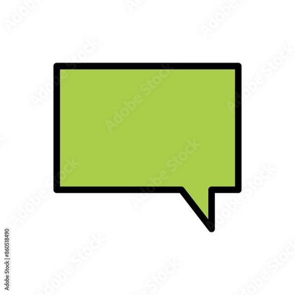 Fototapeta Speech bubble icon