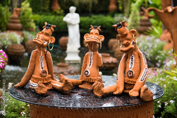 Obraz Gardens decorated 3 friends