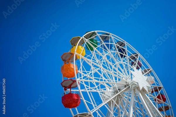 Fototapeta Blue ferris Barca