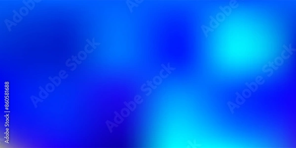Fototapeta Dark BLUE vector abstract blur template.
