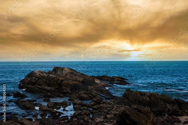 Fototapeta Beautiful nature colorful sky