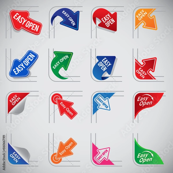 Obraz Zestaw Easy Open Corner