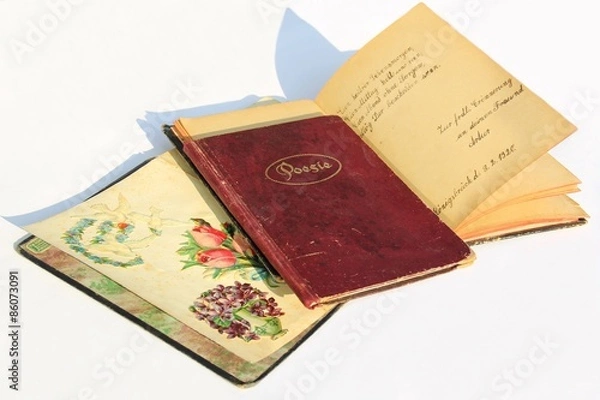 Obraz Alte Poesiealben