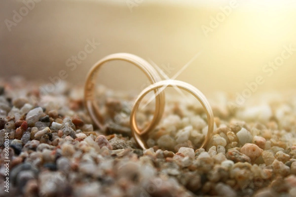 Obraz wedding rings