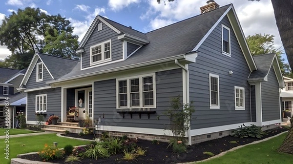 Obraz historical renovation project where James Hardie siding is used to maintain the authenticity while providing modern protection