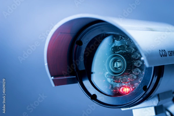 Obraz Kamera bezpieczeństwa CCTV w biurowcu