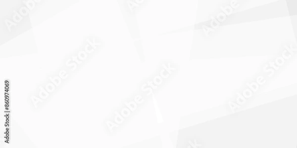 Obraz Abstract design with white and gray triangle shape design . Geometric and paper texture design Decorative web layout or poster, banner. tiles  design  