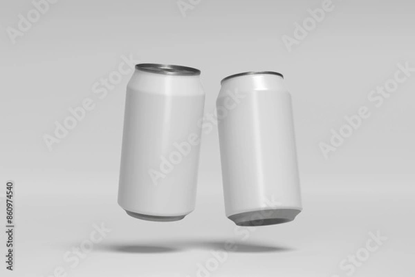 Obraz Blank Soda Can Mockup