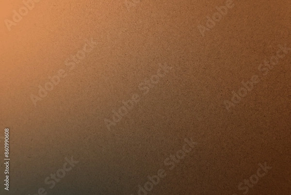 Fototapeta Simple Natural brown tone color gradation dark blue grey paint on eco friendly cardboard box blank paper texture background with space minimal style
