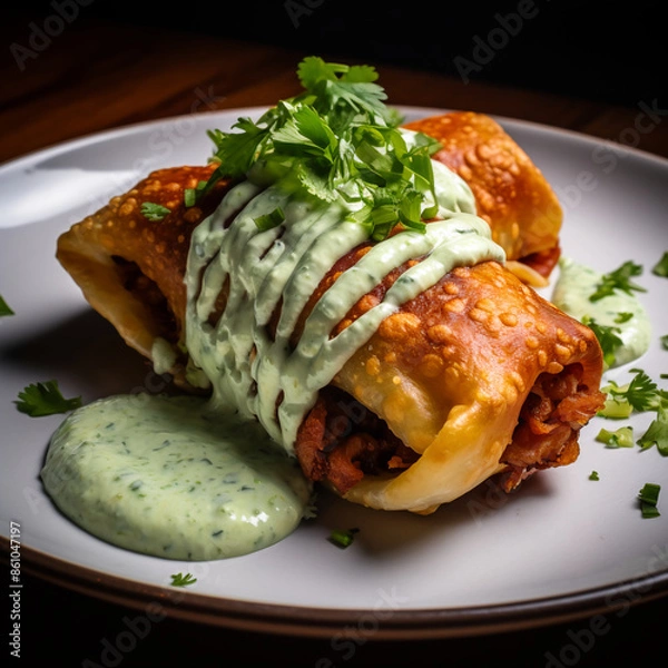 Obraz Chicken Chimichangas