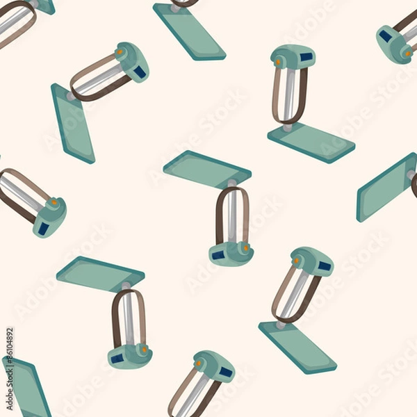 Obraz Sports Equipment ,seamless pattern