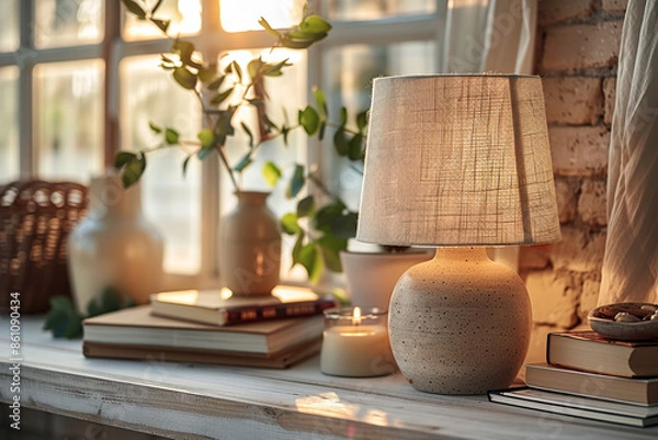 Obraz Side-Lamp Concept004-AI Generated
