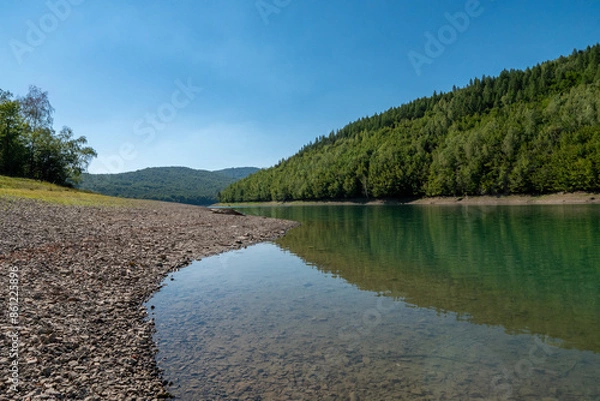 Obraz Starina is the largest water reservoir for drinking water in Slovakia, it is also the largest source of drinking water in Central Europe. It is located in the district of Snina in Slovakia.