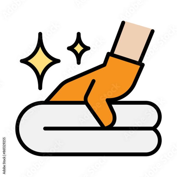 Fototapeta Cleaning icon