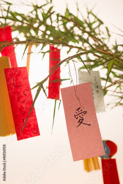 Obraz 七夕飾り付けイメージ