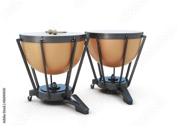 Fototapeta Kotły na białym tle