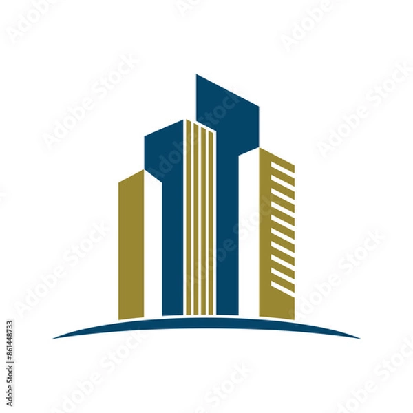 Fototapeta Building Logo Design Template