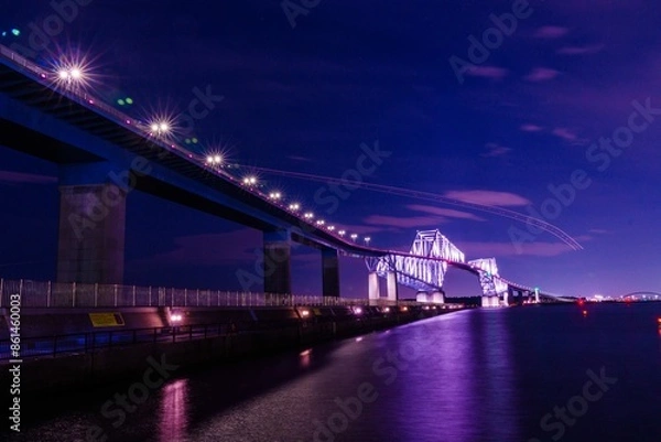 Fototapeta 東京湾が綺麗