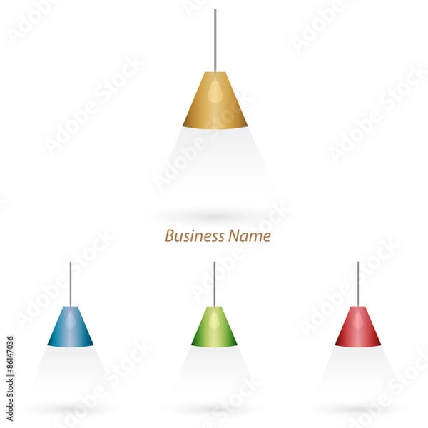 Obraz logo light and darkness