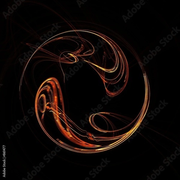 Obraz fire tai-chi