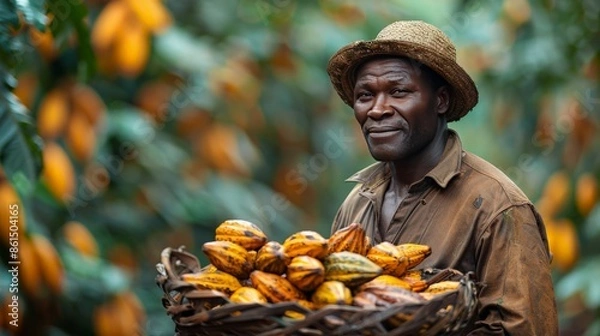 Obraz Cocoa Farmer