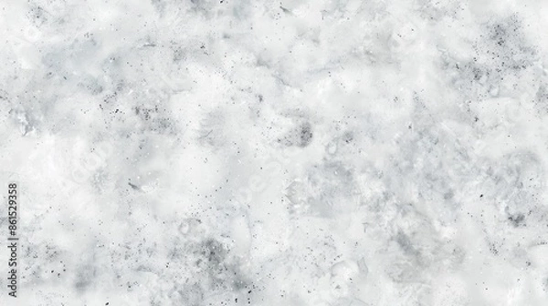 Fototapeta A close-up view of white marble with gray veins SEAMLESS PATTERN