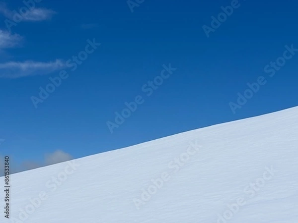 Obraz snow covered mountains