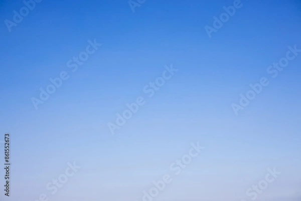 Obraz Beautiful Blue sky gradient background