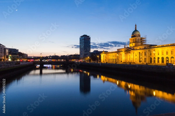 Fototapeta Custom House - Dublin