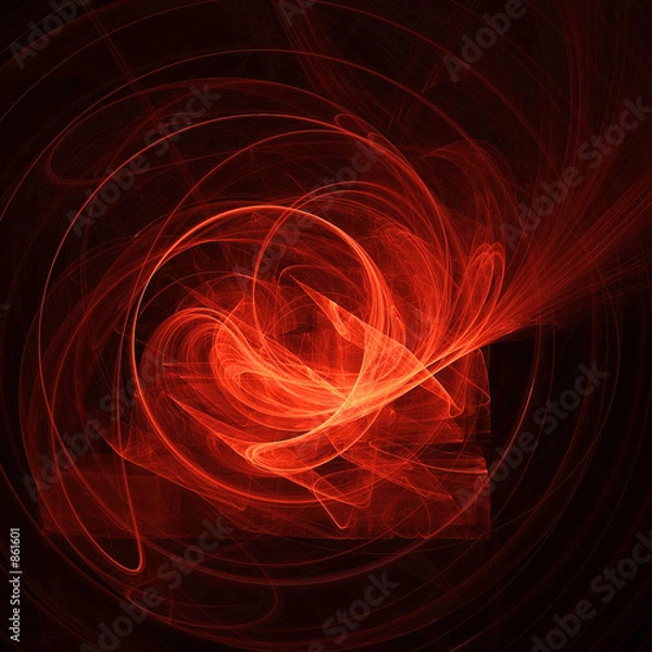 Obraz red hole