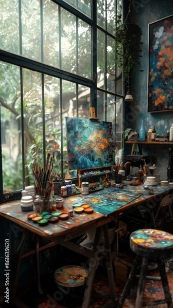 Obraz Painter's Studio