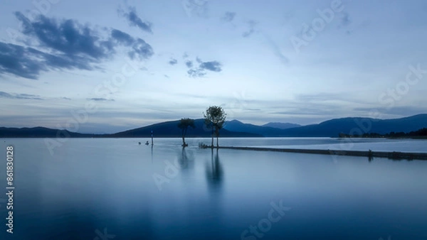 Obraz lake in mountains