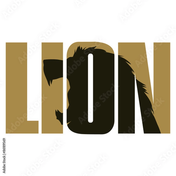 Obraz Lion sign
