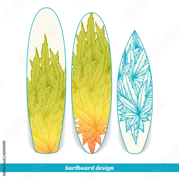Obraz Surfboard Design Two