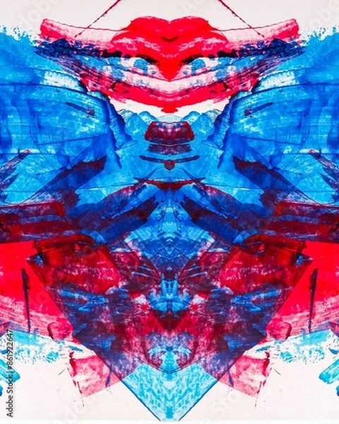 Obraz Hand painted abstract colorful artwork. Modern painting. Abstract colorful paint grunge background. Colored artistic paint wallpaper.