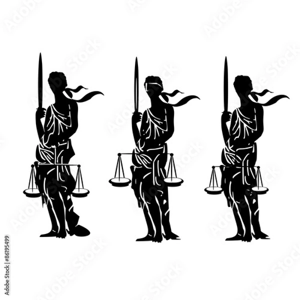 Obraz Temida - sprawiedliwość