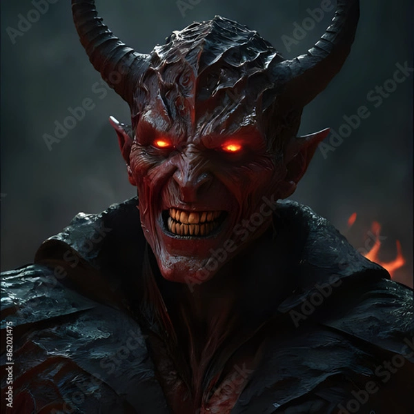 Obraz demon, fallen angel, hell, evil,
