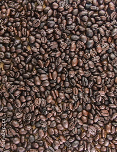 Fototapeta Coffee beans background