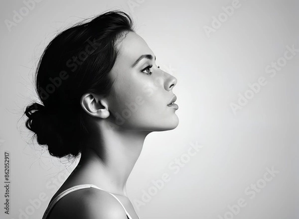 Obraz Woman's Profile Portrait