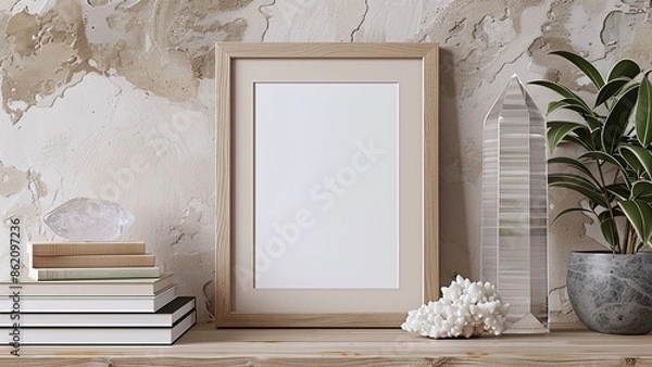 Obraz Blank Decorative Painting Hanging Picture Frames Ideas Background