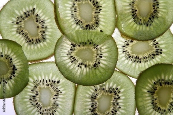 Fototapeta Kiwifruit Slices