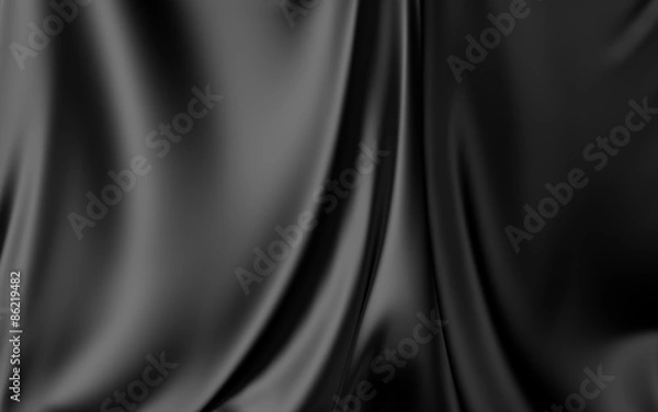 Obraz Black Cloth Background