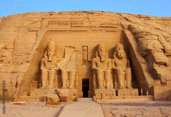 Obraz Świątynia Abu Simbel w Egipcie