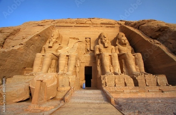 Obraz Świątynia Abu Simbel w Egipcie