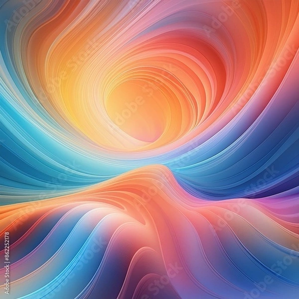 Obraz abstract fractal background