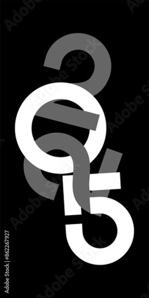 Fototapeta Vector. Happy new year 2025 logo text design. Design templates with 2025 typographic logo. 2025 happy new year symbols collection. Minimalistic backgrounds for branding, banner, cover, postcard.