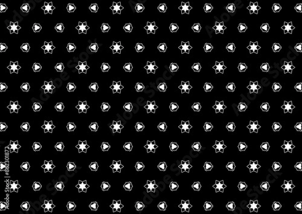 Obraz Background pattern, black lines, lines, background, icon, notebook, vector, symbol, line, design, decoration, cartoon, element, paper, letter, animal, coloring book