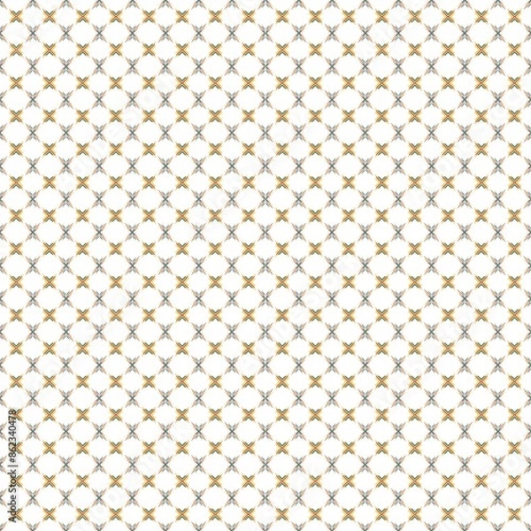 Fototapeta Yellow Cross Pattern Background 6000x6000px