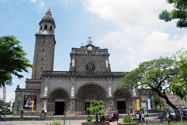 Fototapeta Cathedral in Intramuros
